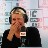 Maïtena Biraben prise d'un énorme fou rire sur RMC