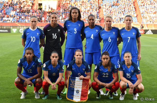 L'équipe de France en juillet 2017