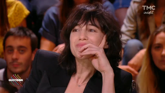 "Quotidien" : Charlotte Gainsbourg très émue en évoquant sa soeur disparue