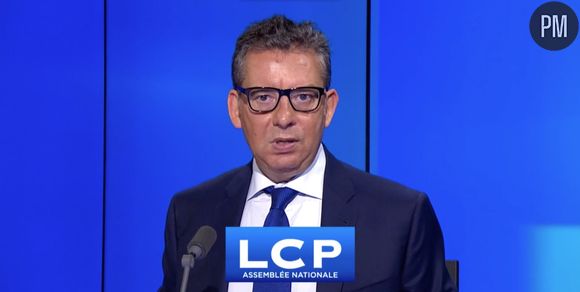 Frédéric Haziza, présentateur sur LCP.