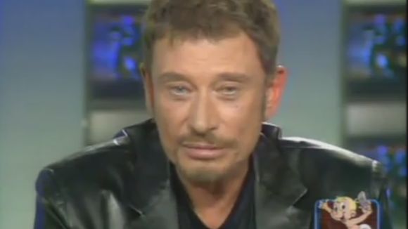 Johnny Hallyday face à Claire Chazal sur TF1