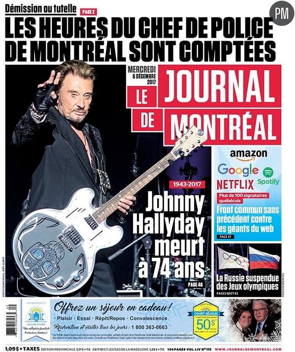 "Le journal de Montréal"