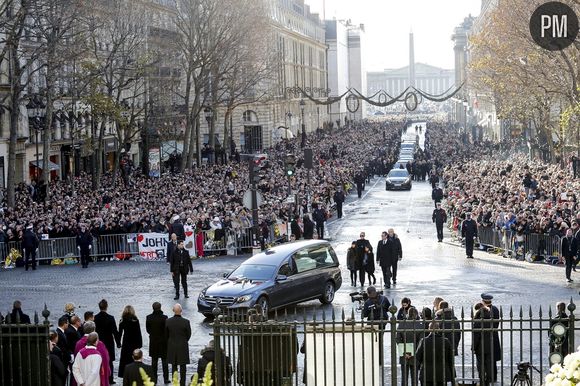 L'hommage à Johnny Hallyday le 9 décembre 2017