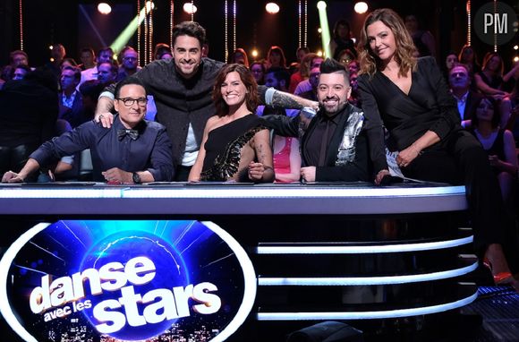 Sandrine Quétier et le jury de "Danse avec les stars" 2017