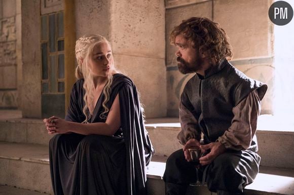 Emilia Clarke et Peter Dinklage dans "Game of Thrones"