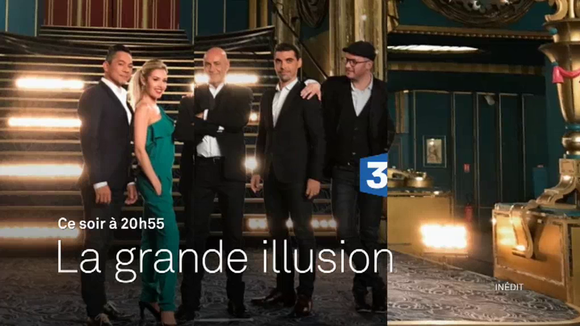 Dix ans après son arrêt, France 3 relance "La Grande Illusion" avec Patrick Bosso ce soir