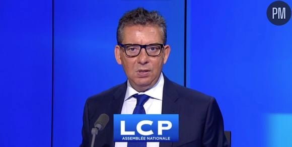 Frédéric Haziza, présentateur sur LCP.