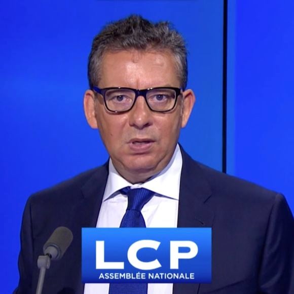 Frédéric Haziza, présentateur sur LCP.