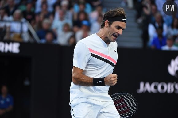 Roger Federer finaliste de l'Open d'Australie.