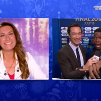 Pensant s'en prendre à Anne-Sophie Lapix, Paul Pogba attaque... Anne-Claire Coudray !