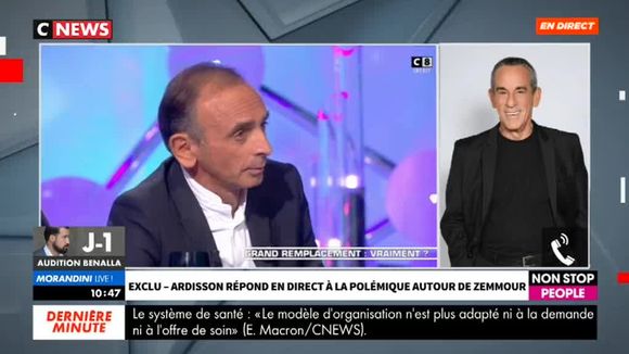 Affaire Zemmour : Thierry Ardisson flingue Hapsatou Sy, la chroniqueuse publie des extraits non-diffusés de "LTD"