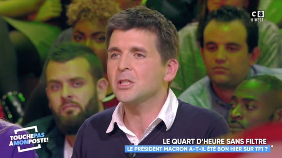 Thomas Sotto regrette qu'Emmanuel Macron ne se soit pas exprimé sur France 2.