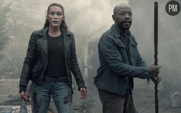 Alycia Debnam-Carey et Lennie James dans "Fear the Waling Dead"