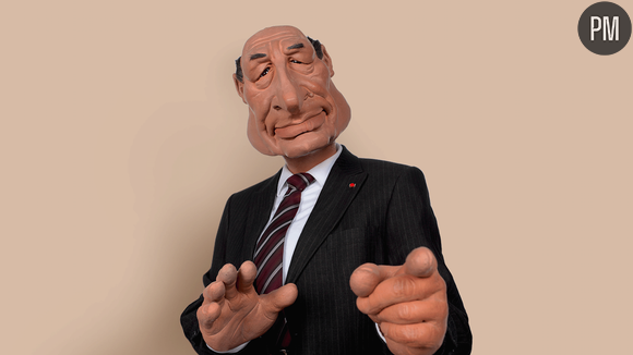 Jacques Chirac dans "Les Guignols"