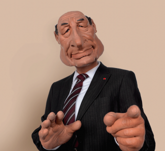 Jacques Chirac dans 'Les Guignols'