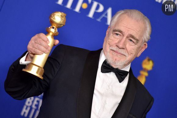 Brian Cox et son Golden Globe de meilleur acteur dans une série dramatique pour "Succession"