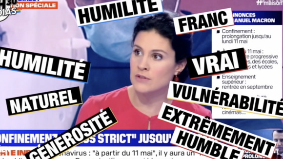 Allocution d'Emmanuel Macron : L'"ode au chef de l'Etat" de BFMTV moquée par "Quotidien"