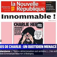 "La Nouvelle République" porte plainte pour menaces après avoir republié des caricatures de Mahomet