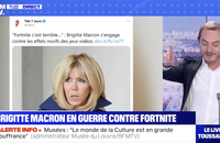 Brigitte Macron en guerre contre Fortnite ?