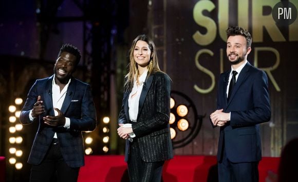 Donel Jack'sman, Laury Thilleman et Tom Villa.