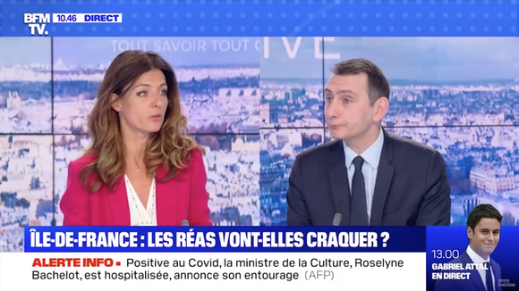 "Pipeau ! Pipeau", "C'est vous le pipeau !" : Echange tendu sur les vaccins dans "Le Live Toussaint" sur BFMTV