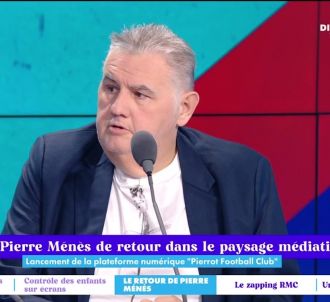 Pierre Ménès dans 'Estelle Midi' sur RMC Story