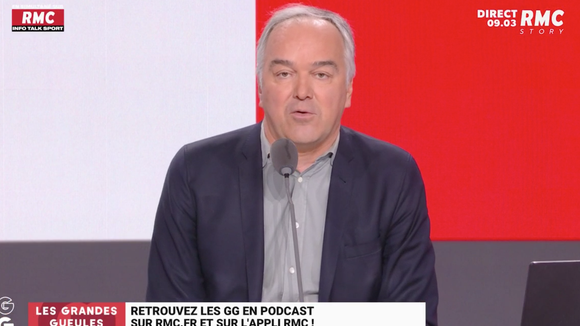 Olivier Truchot déplore le "mépris" d'Emmanuel Macron pour "Les grandes gueules" de RMC