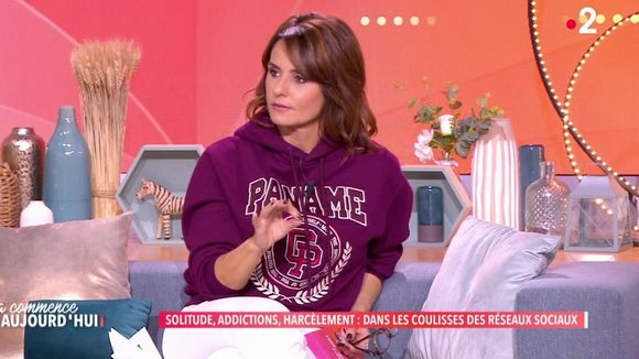 "C'est dangereux pour ma vie réelle" : Faustine Bollaert dézingue TikTok sur France 2