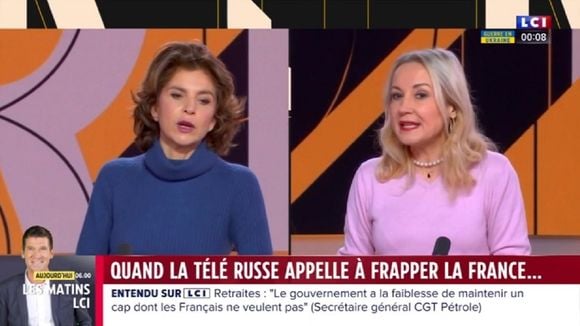 "Vous aurez votre médaille du Kremlin, ne vous inquiétez pas !" : Anne Nivat prise à partie en direct sur LCI