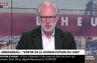 "C'est un complot de qui ?!" : Laurent Joffrin s'emporte contre un climatosceptique sur CNews