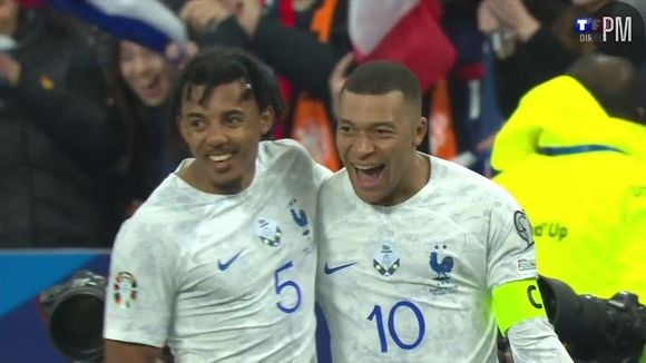 Kylian Mbappé, nouveau capitaine des Bleus et auteur de deux des quatre buts français contre les Pays-Bas, ce vendredi 24 mars 2023 au Stade de France.