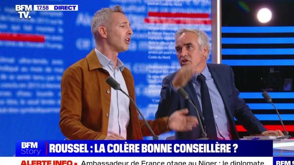 "Si vous n'êtes pas content, vous partez !" : Bruno Jeudy sort de ses gonds contre Ian Brossat sur BFMTV