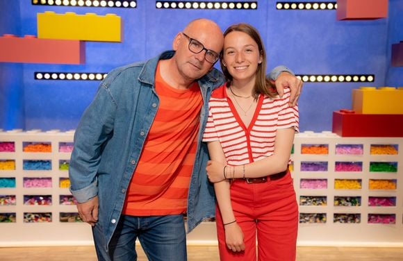 Elise et Mathieu, le père et sa fille, candidats de "Lego Masters" saison 4 sur M6.