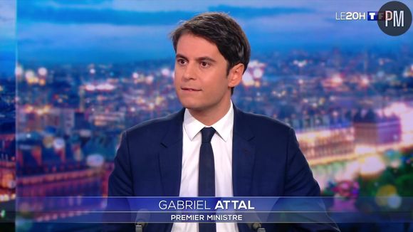 Le Premier ministre, Gabriel Attal, invité du JT de 20H de TF1 le jeudi 11 janvier 2024