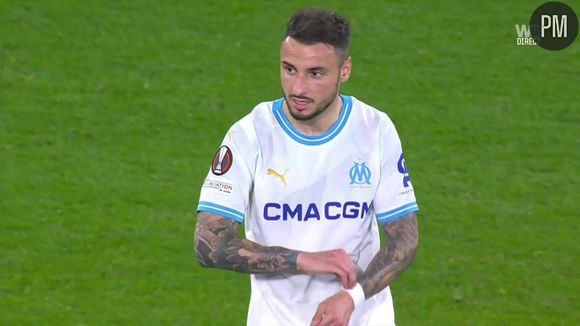 L'OM lors 8e de finale retour de la Ligue Europa le jeudi 14 mars 2024.