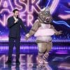 Camille Combal et l'Hippopotame de "Mask Singer" 2024