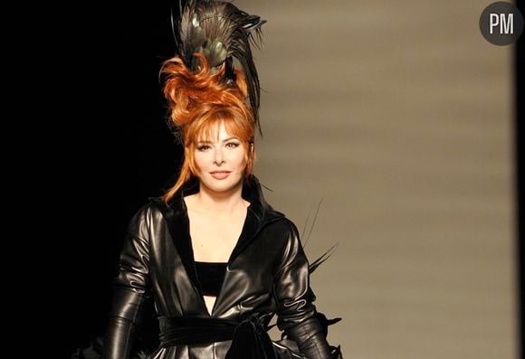 Mylène Farmer défile pour Jean-Paul Gaultier