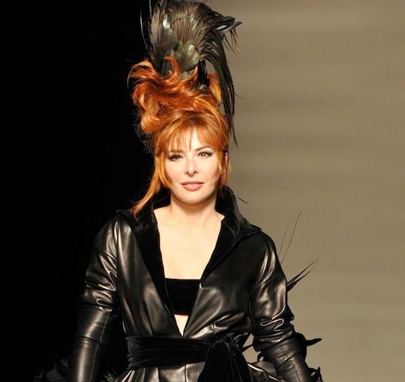 Mylène Farmer défile pour Jean-Paul Gaultier