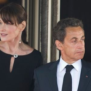 Carla Bruni et Nicolas Sarkozy, en mai 2011