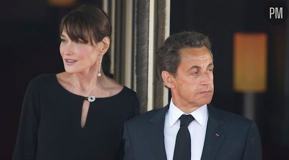 Carla Bruni et Nicolas Sarkozy, en mai 2011