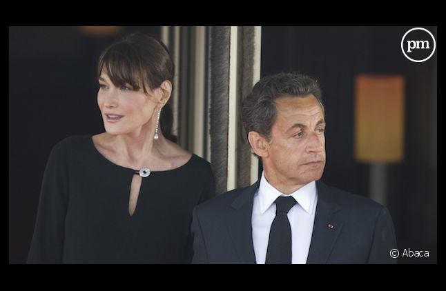 Carla Bruni et Nicolas Sarkozy, en mai 2011