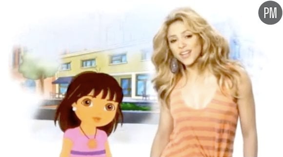 Shakira et Dora L'exploratrice