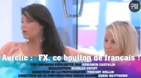 Aurélie insulte FX en direct