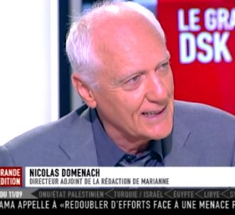 Nicolas Domenach le 9 septembre sur i-TELE.