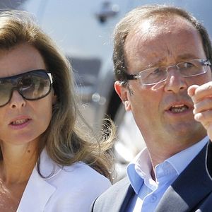 Valérie Trierweiler et François Hollande, en août 2010