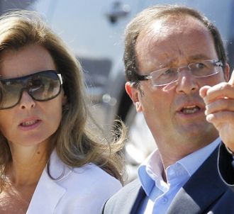 Valérie Trierweiler et François Hollande, en août 2010<br...