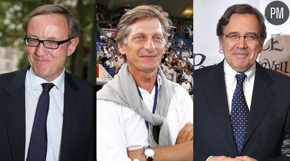 Bertrand Méheut, Nicolas de Tavernost et Nonce Paolini