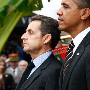 Nicolas Sarkozy et Barack Obama au G20 à Cannes.