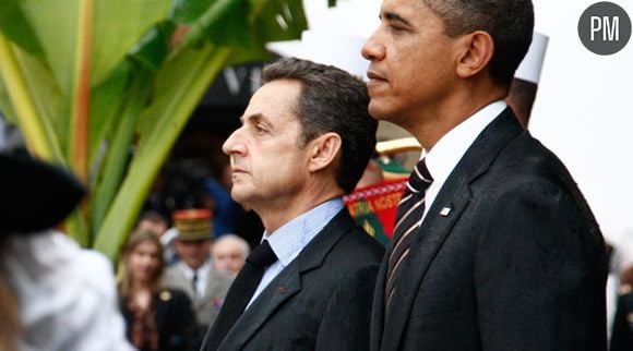 Nicolas Sarkozy et Barack Obama au G20 à Cannes.