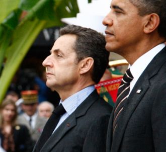 Nicolas Sarkozy et Barack Obama au G20 à Cannes.